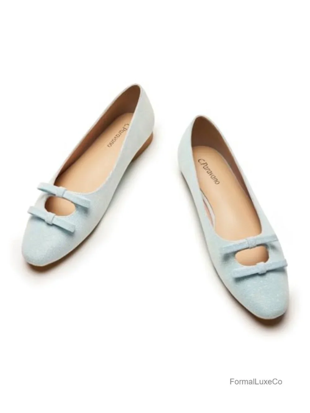 Lambskin Leather Ballet Flats with Memory Foam Cushioning - Slip-on Round Toe